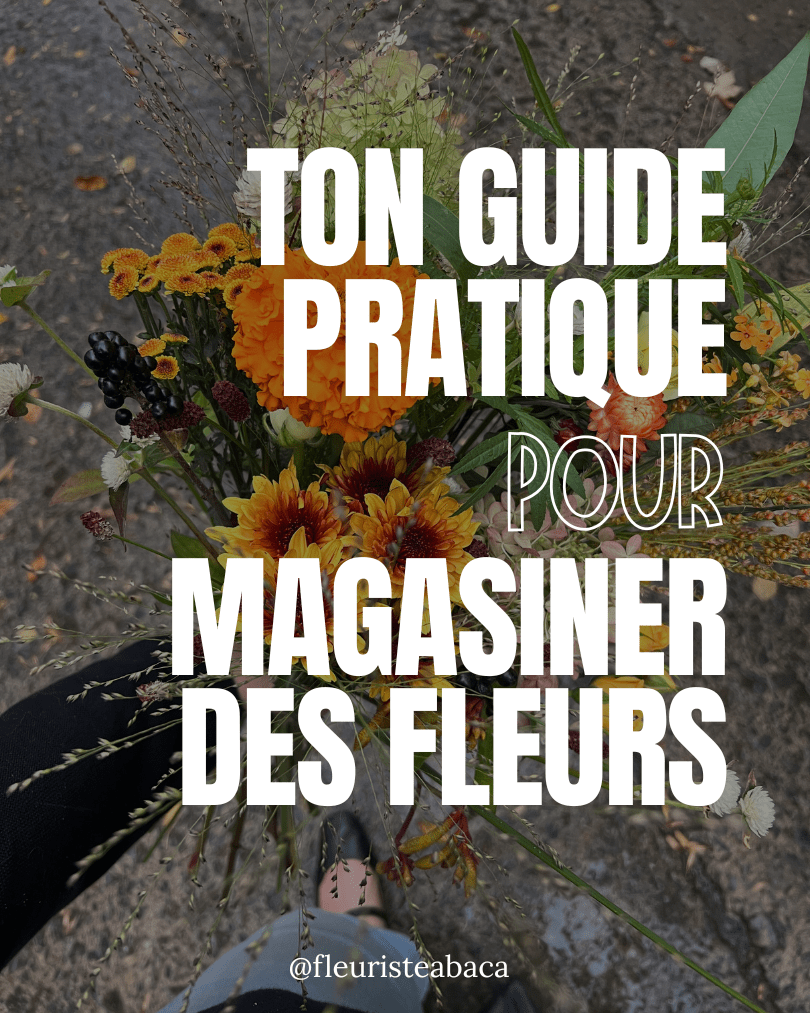 Comment magasiner un bouquet de fleurs? - Fleuriste Abaca