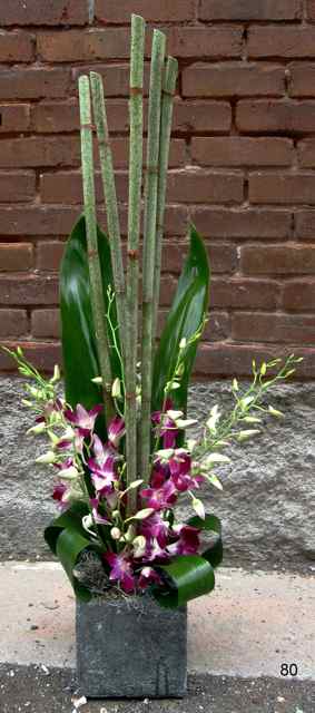 Montage de fleurs Sérénité - Fleuriste Abaca