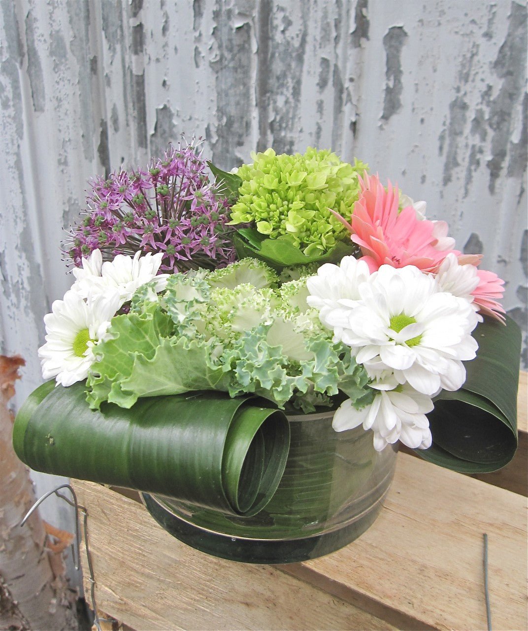 Fleurs pour table Fleurs mélangées - Fleuriste Abaca
