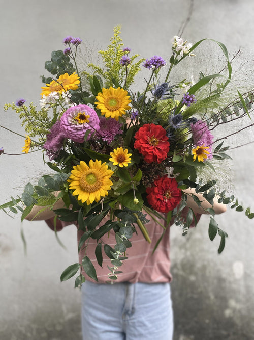Bouquet Été sauvage - Fleuriste Abaca