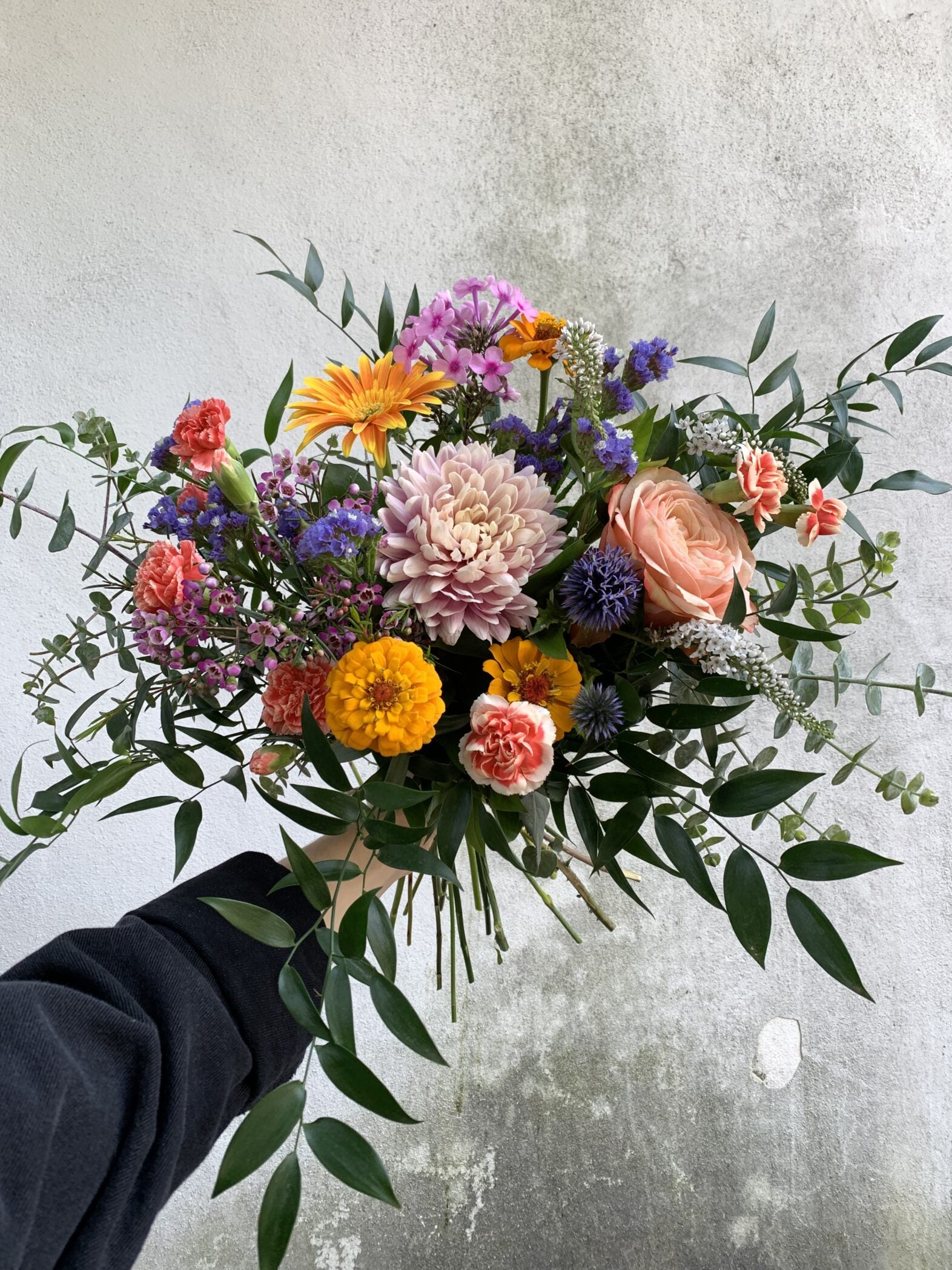 Bouquet d'été coloré - Fleuriste Abaca