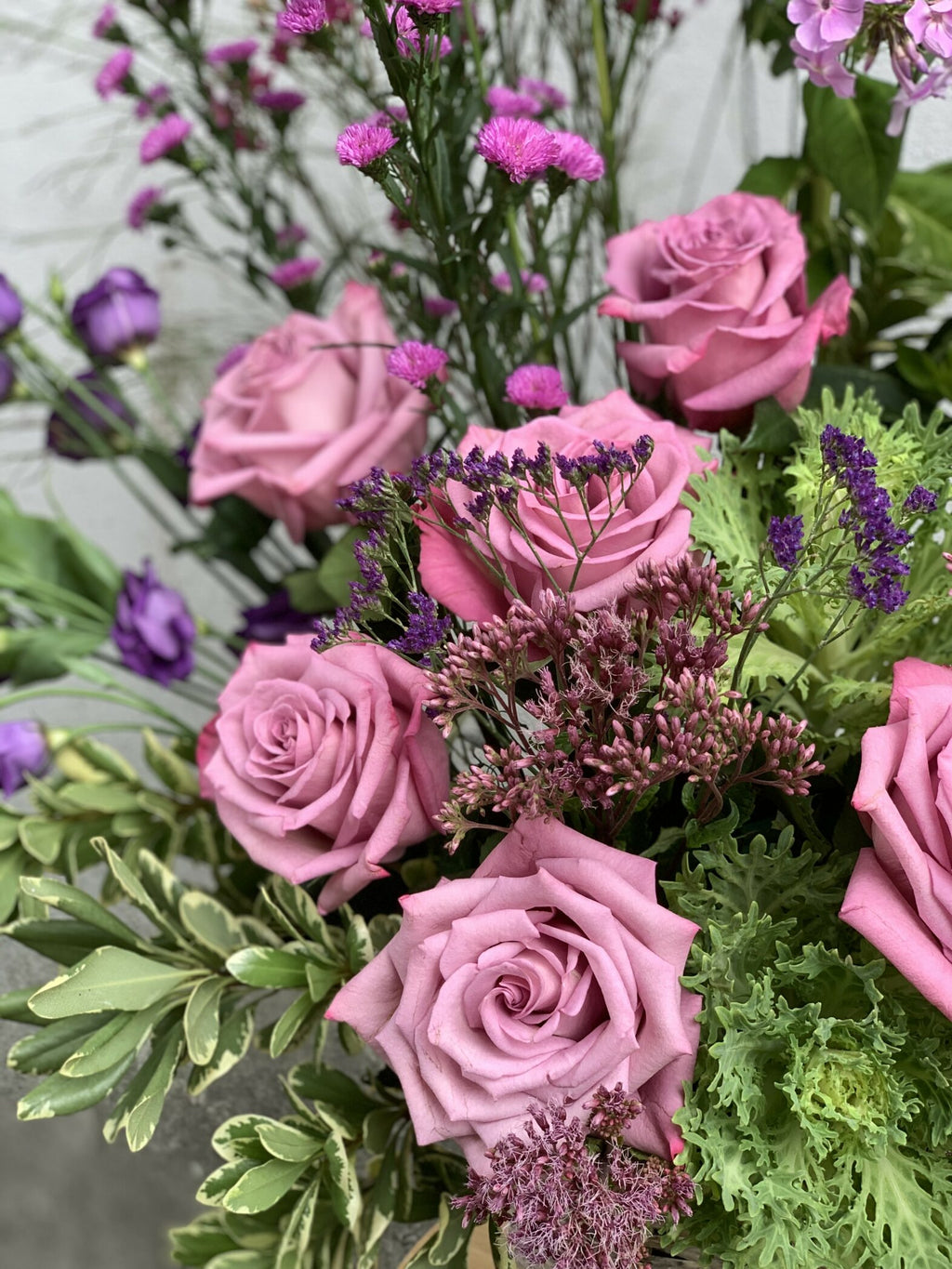 Composition florale Harmonie - Fleuriste Abaca