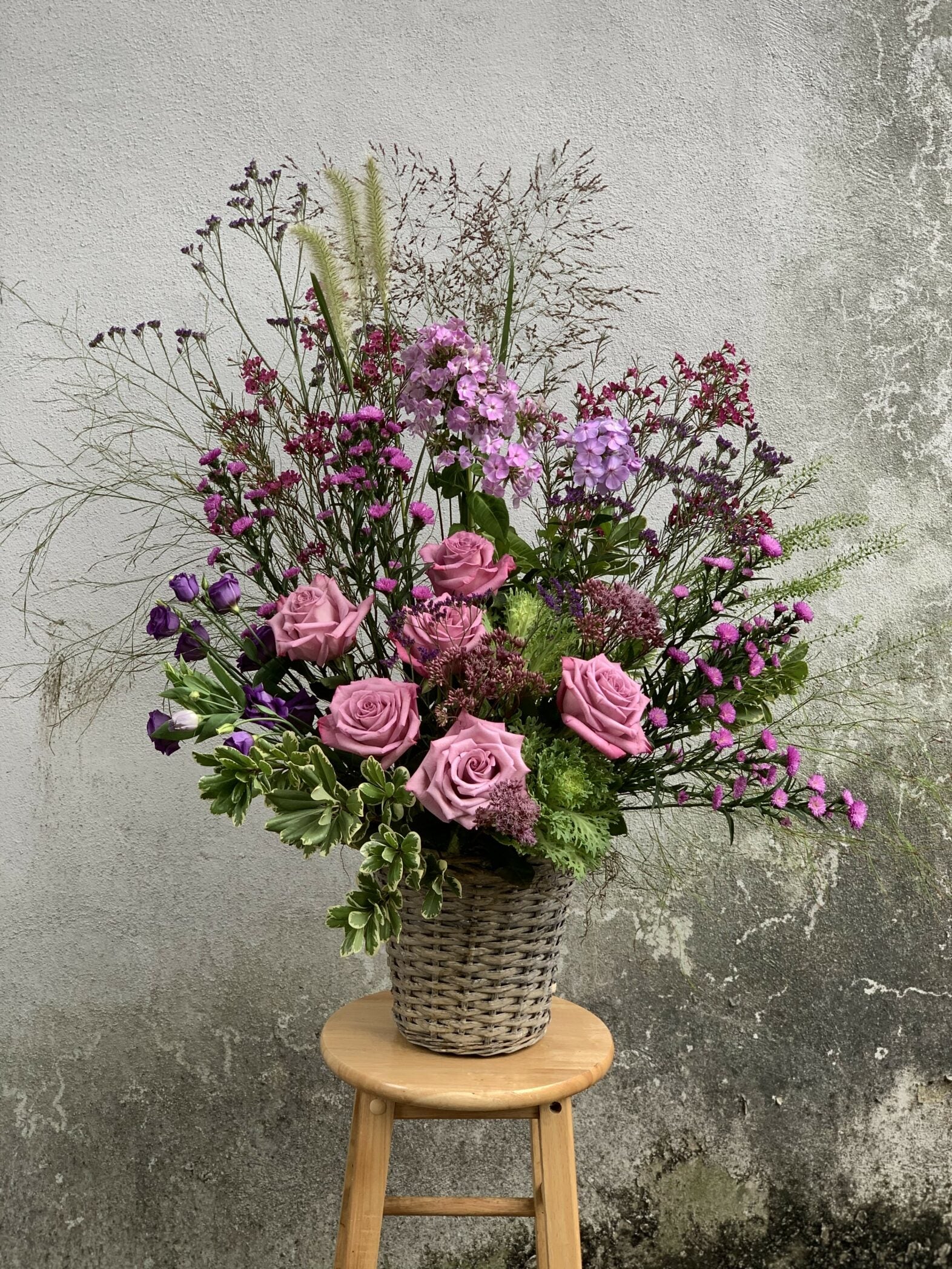 Composition florale Harmonie - Fleuriste Abaca