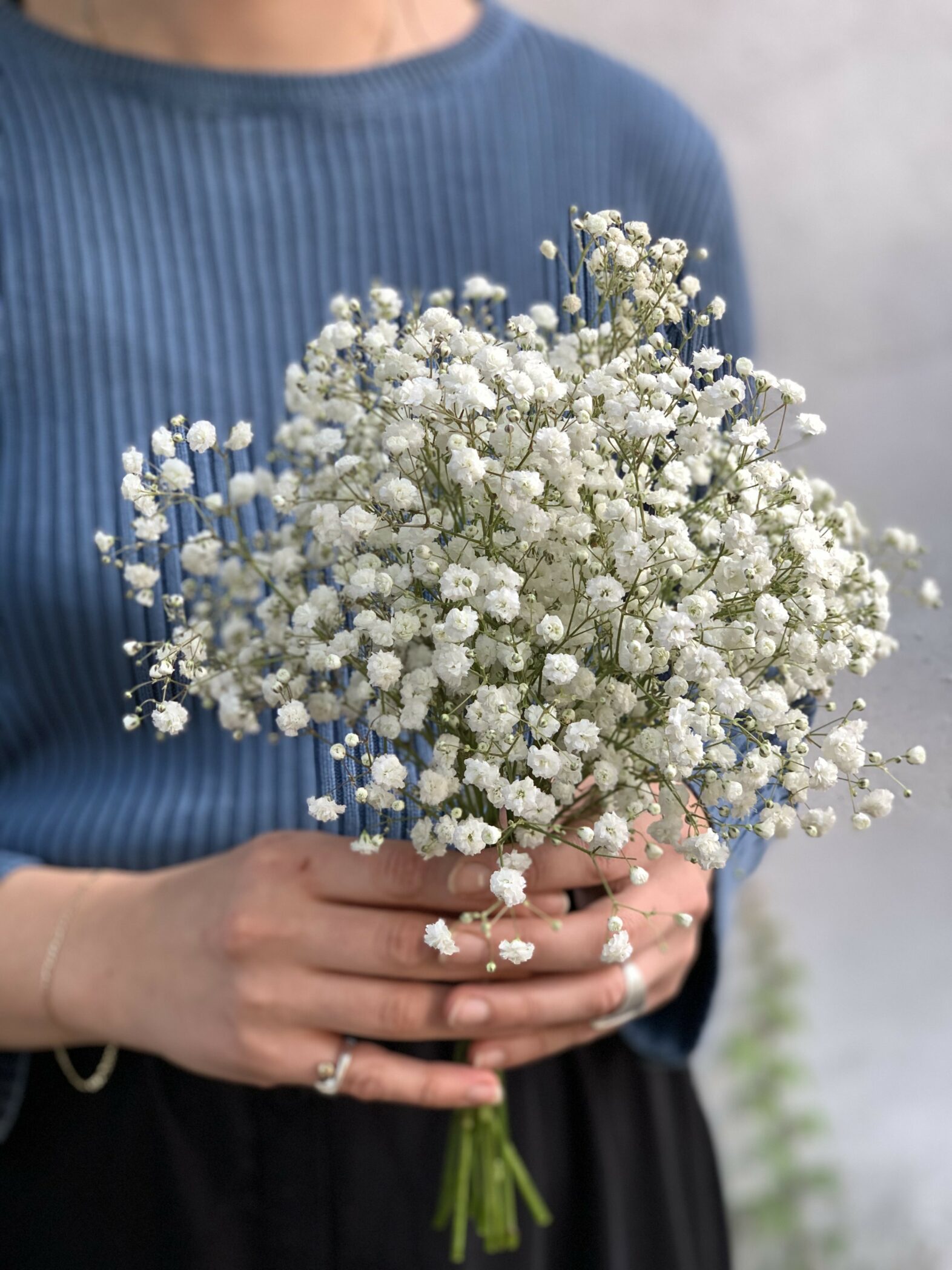 Bouquet de demoiselle soupirs - Fleuriste Abaca