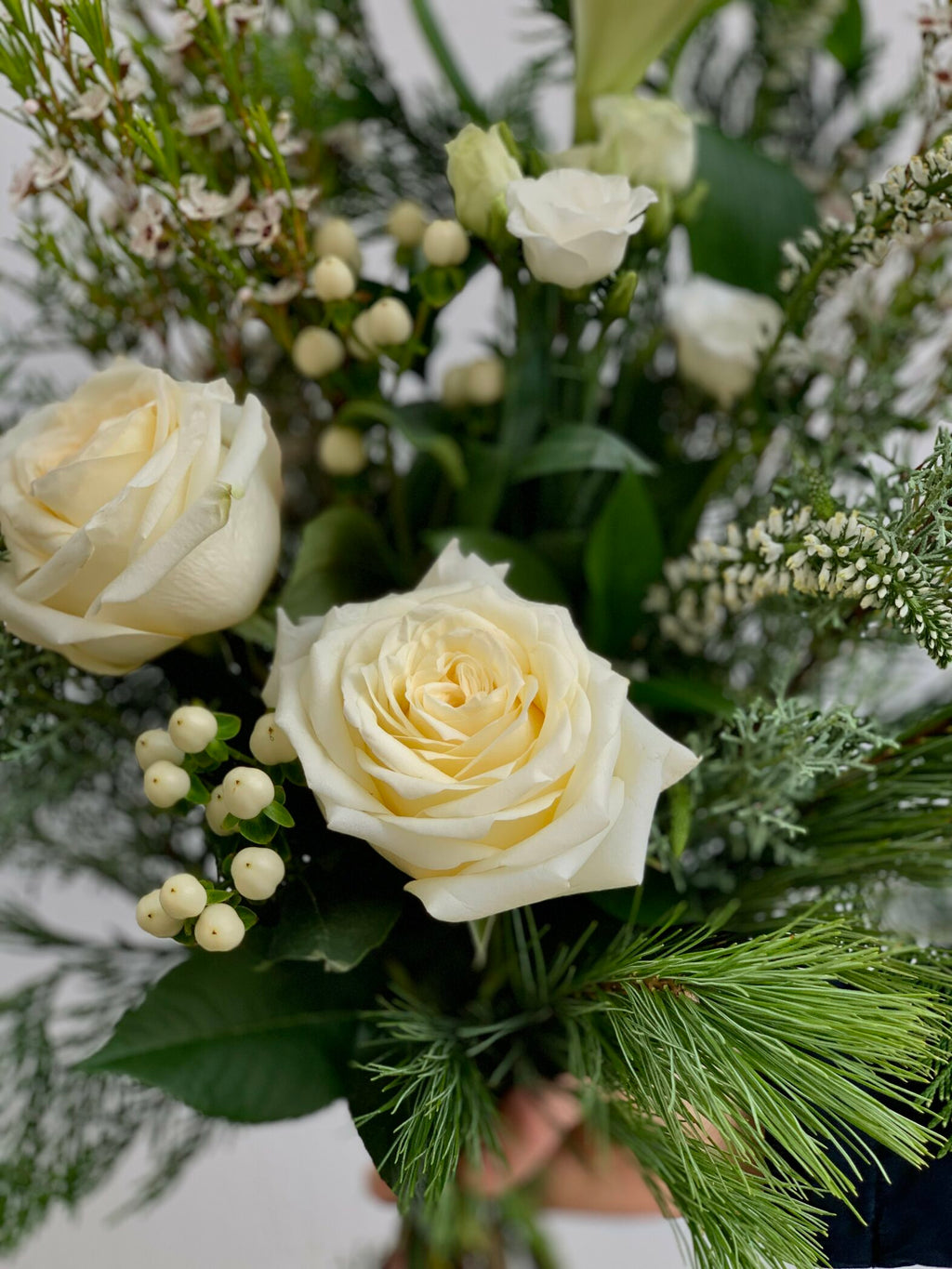 Hiver Blanc - Fleuriste Abaca