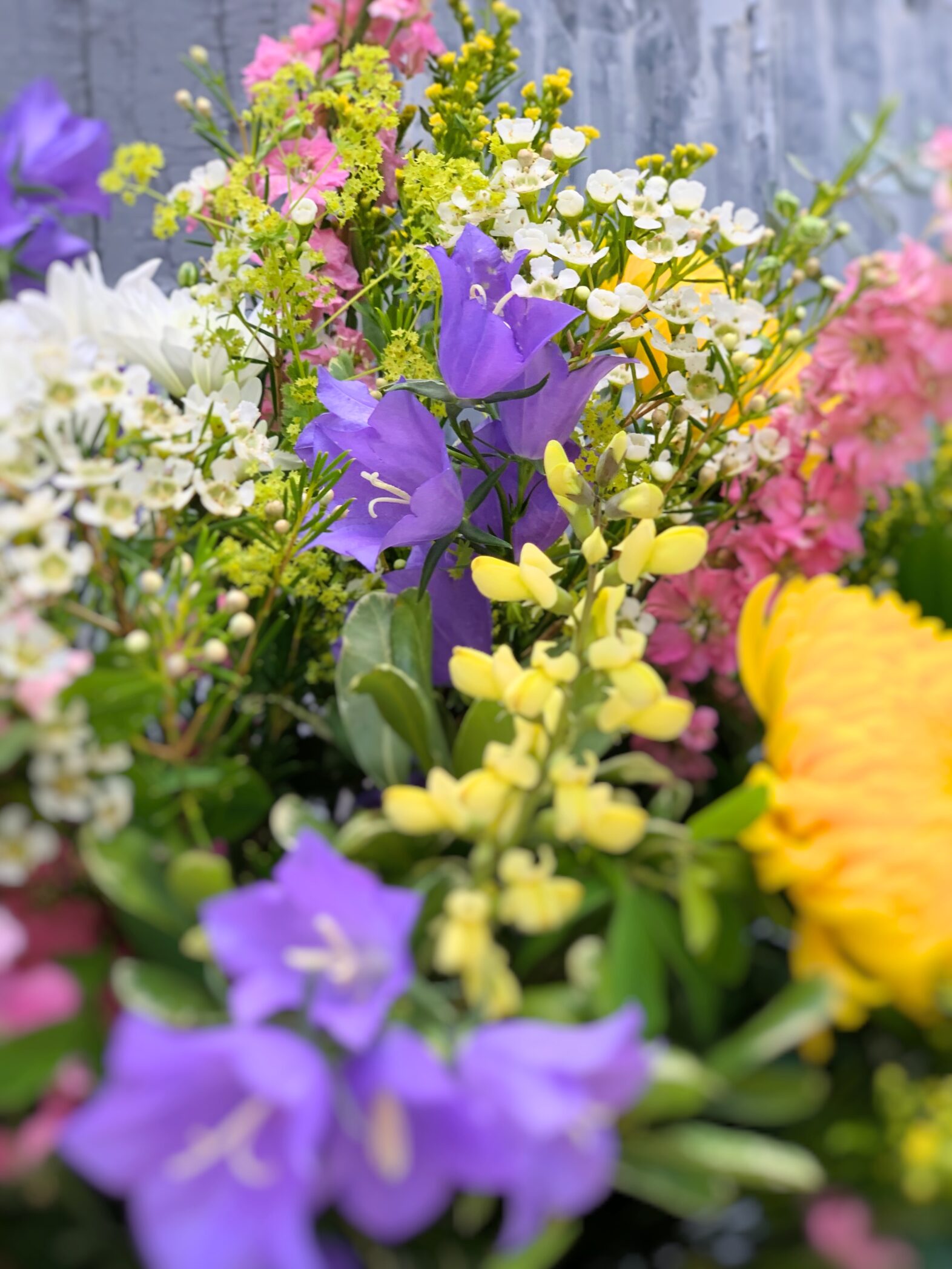 Bouquet de fleurs champêtres - Fleuriste Abaca