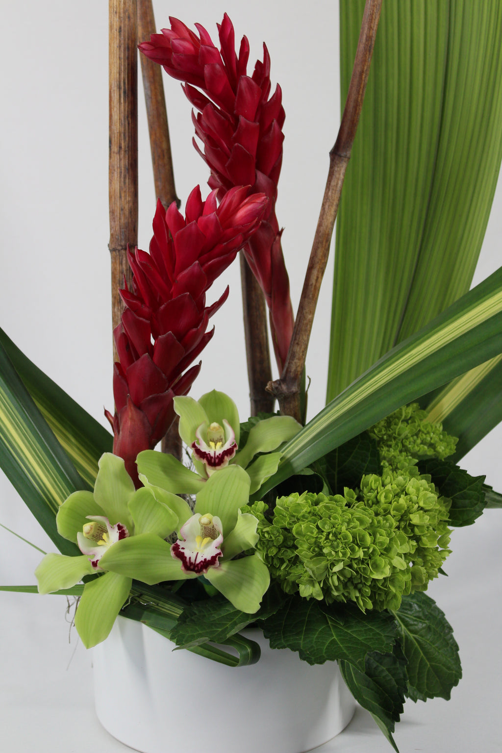 Composition florale Mouvement - Fleuriste Abaca