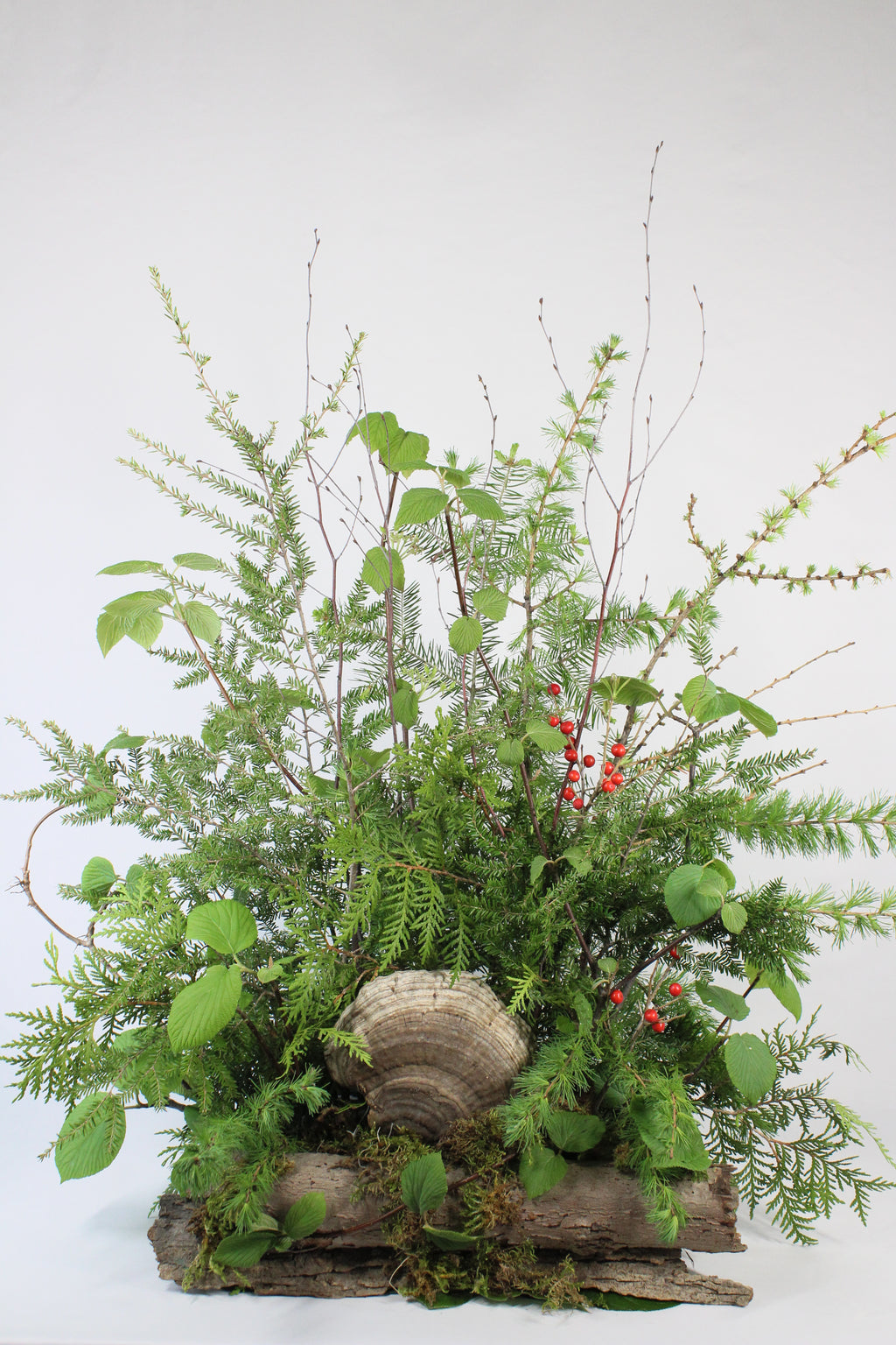 Composition funéraire Forestier - Fleuriste Abaca
