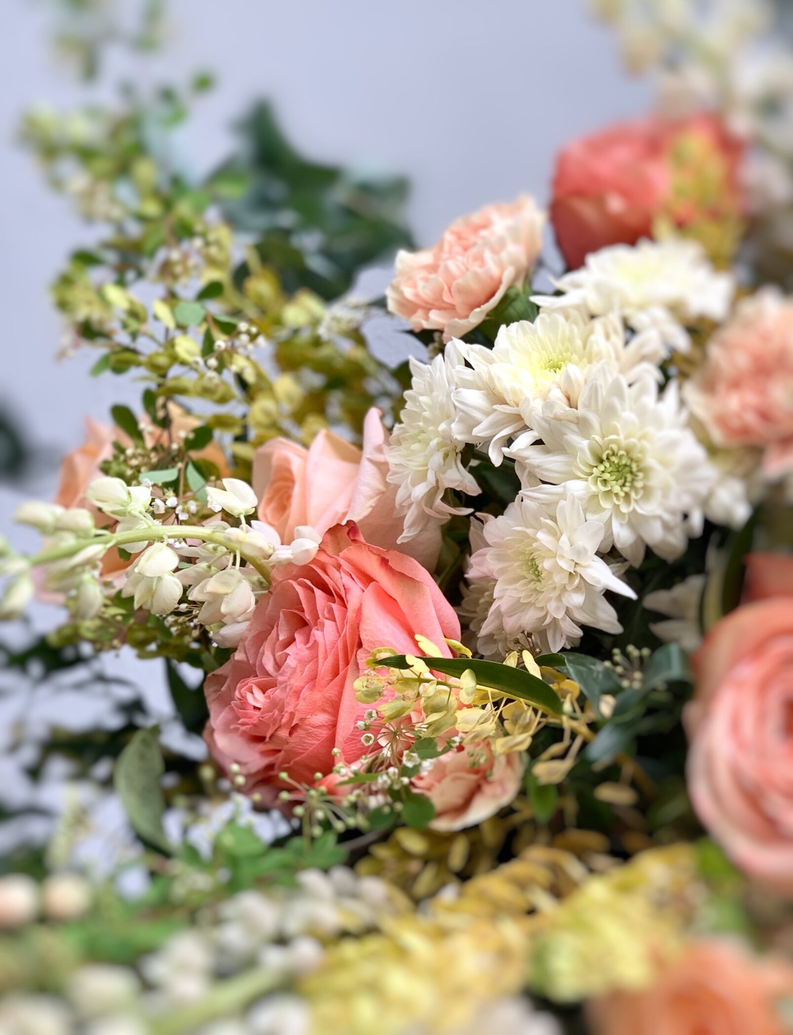 Bouquet de fleurs de saison - Fleuriste Abaca